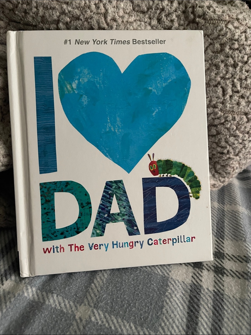 I love DAD with the very hungry caterpillar kids book